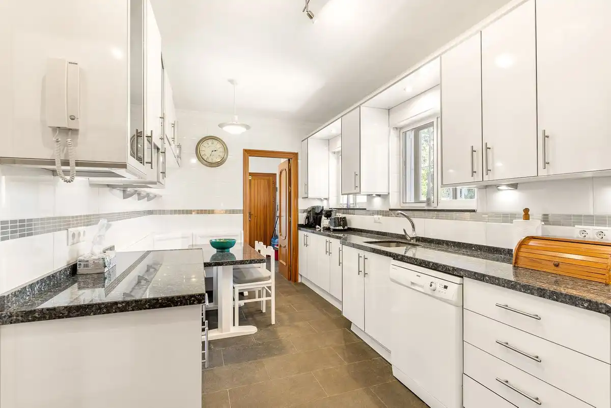 Cocina de Casa o chalet en venta en Mijas con Aire acondicionado, Calefacción y Jardín privado
