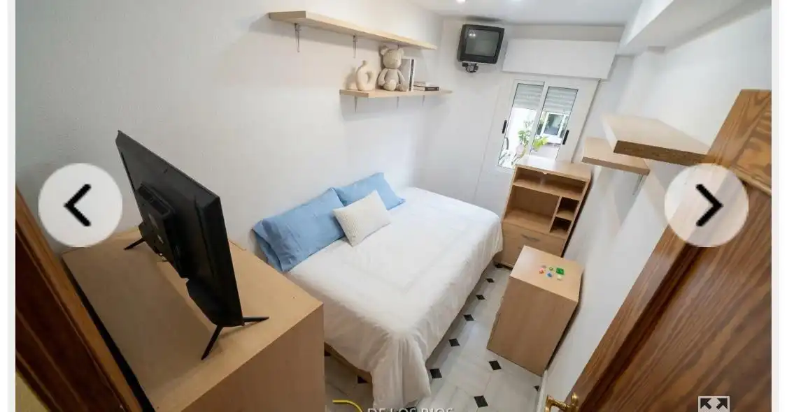 Schlafzimmer von Wohnung zur Miete in Granada mit Heizung und Balkon