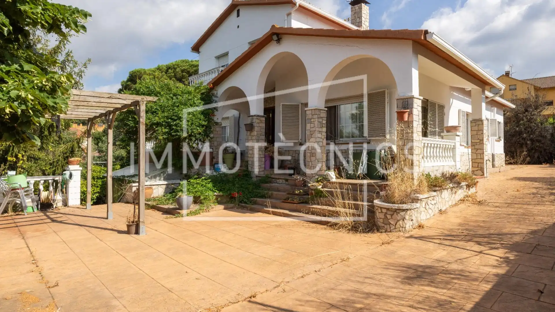 Vista exterior de Casa o chalet en venta en Santa Maria de Palautordera con Calefacción, Terraza y Balcón