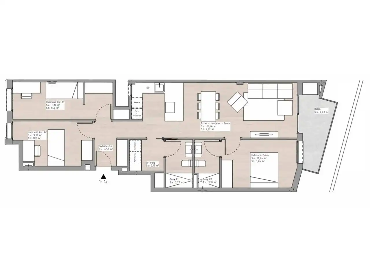 Wohnung zum Verkauf in Avenida Mas Sellarès, 5, Centre - Estació