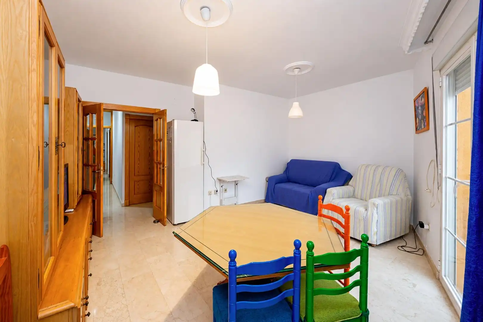 Sala d'estar de Pis en venda en Maracena amb Aire condicionat, Terrassa i Traster