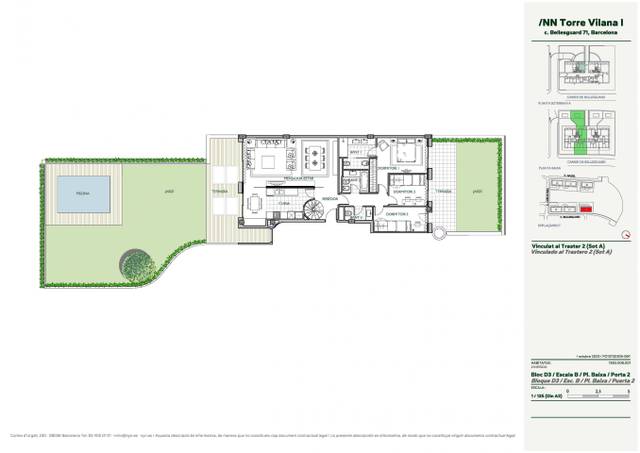 Piso en Alquiler en  CALLE GAZIEL, 36 en Sant Gervasi i la Bonanova