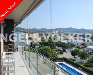 Vista exterior de Apartament de lloguer en Sitges amb Aire condicionat, Calefacció i Jardí privat