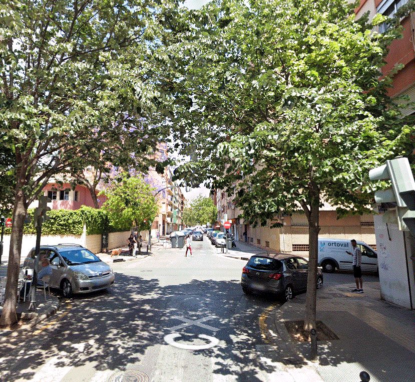 Vista exterior de Planta baixa en venda en  Valencia Capital amb Aire condicionat, Calefacció i Moblat