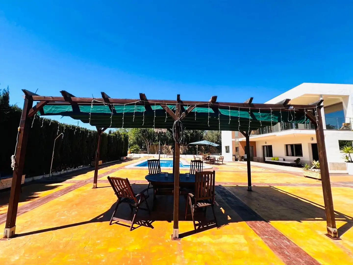 Terrassa de Casa o xalet en venda en Elche / Elx amb Aire condicionat, Calefacció i Jardí privat