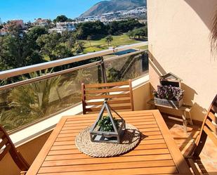 Terrace of Apartment to rent in Benalmádena  with Air Conditioner, Terrace and Swimming Pool