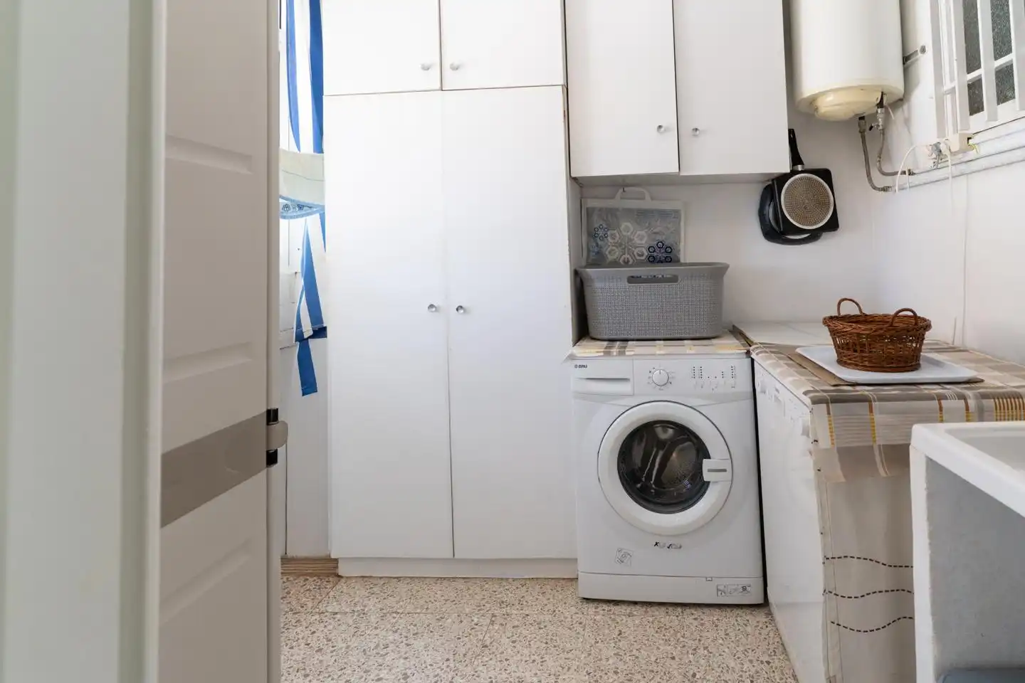 Cocina de Piso en venta en Santa Pola con Terraza, Trastero y Amueblado
