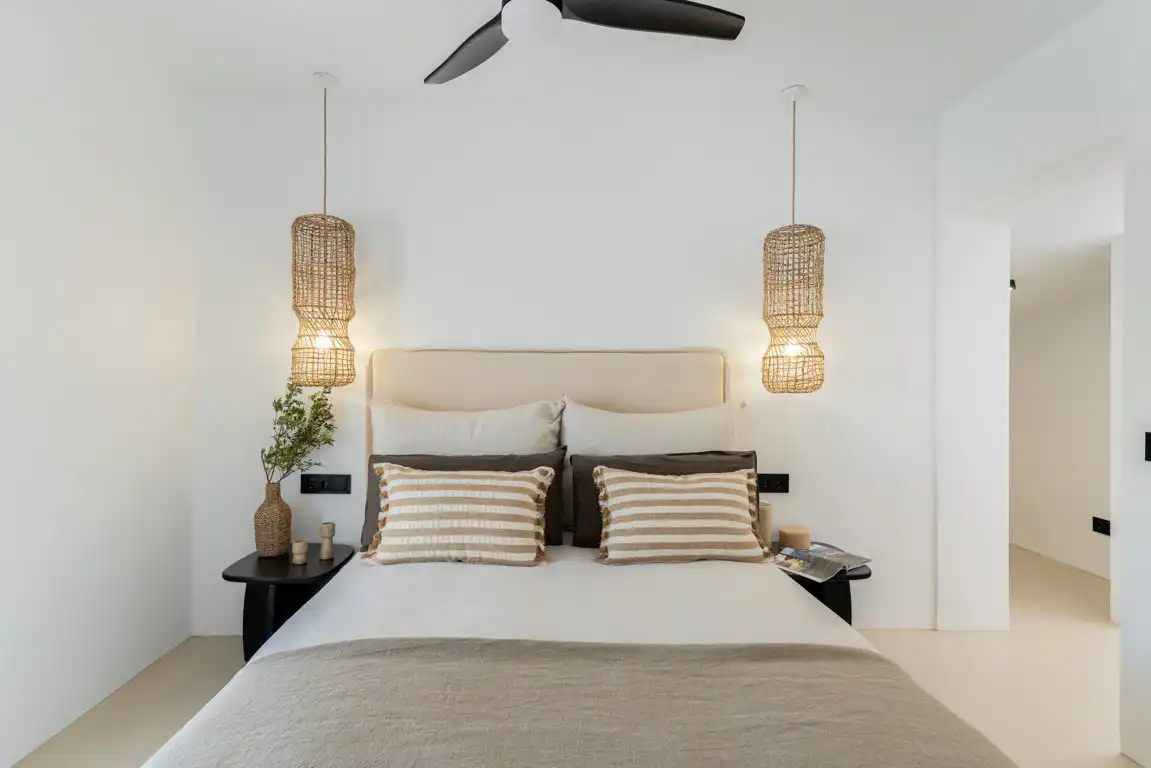 Bedroom of Detached homes for sale in Torremolinos  with Air Conditioner, Terrace and Swimming Pool