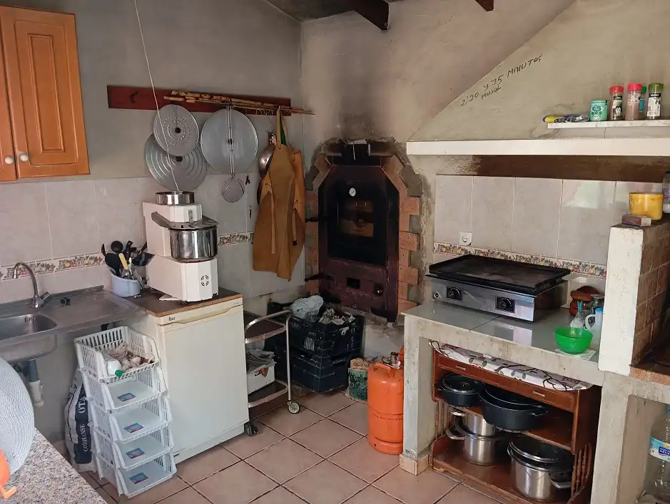 Cocina de Casa o chalet en venta en Elche / Elx con Jardín privado, Terraza y Piscina