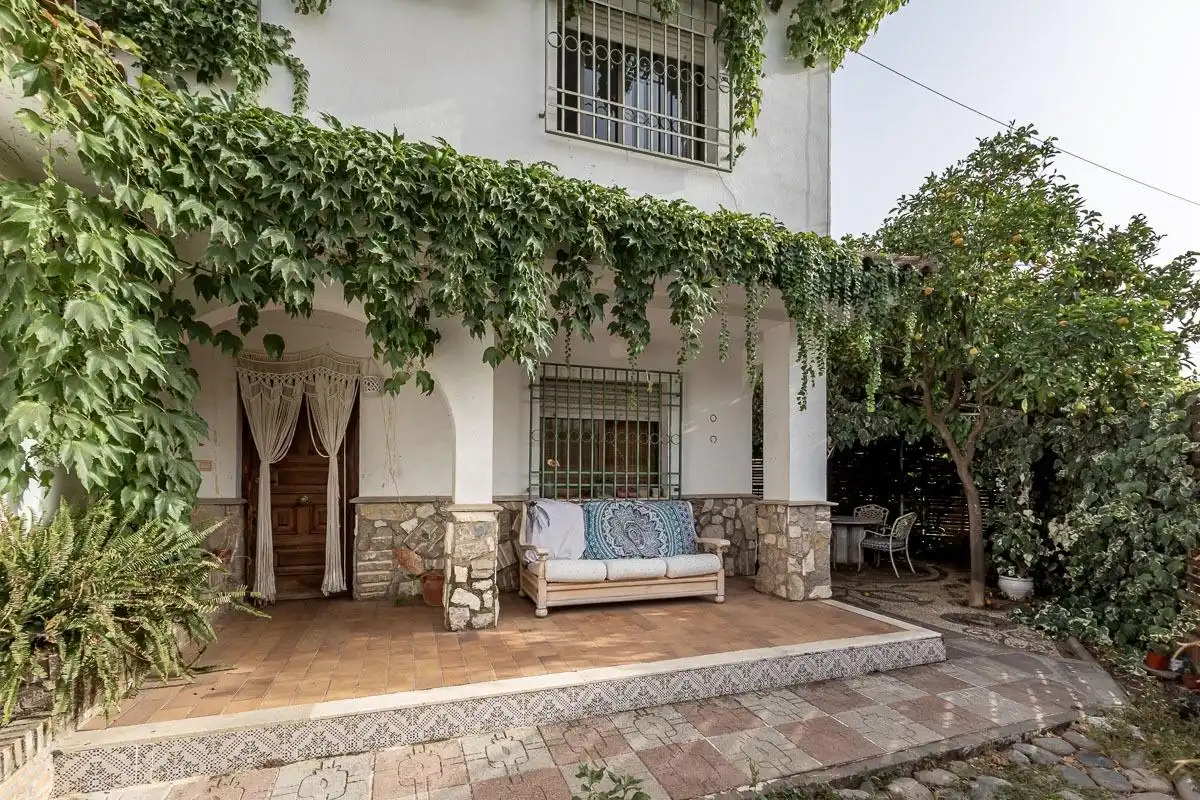 Exterior view of Houses for sale in Cájar  with Heating, Private garden and Swimming Pool