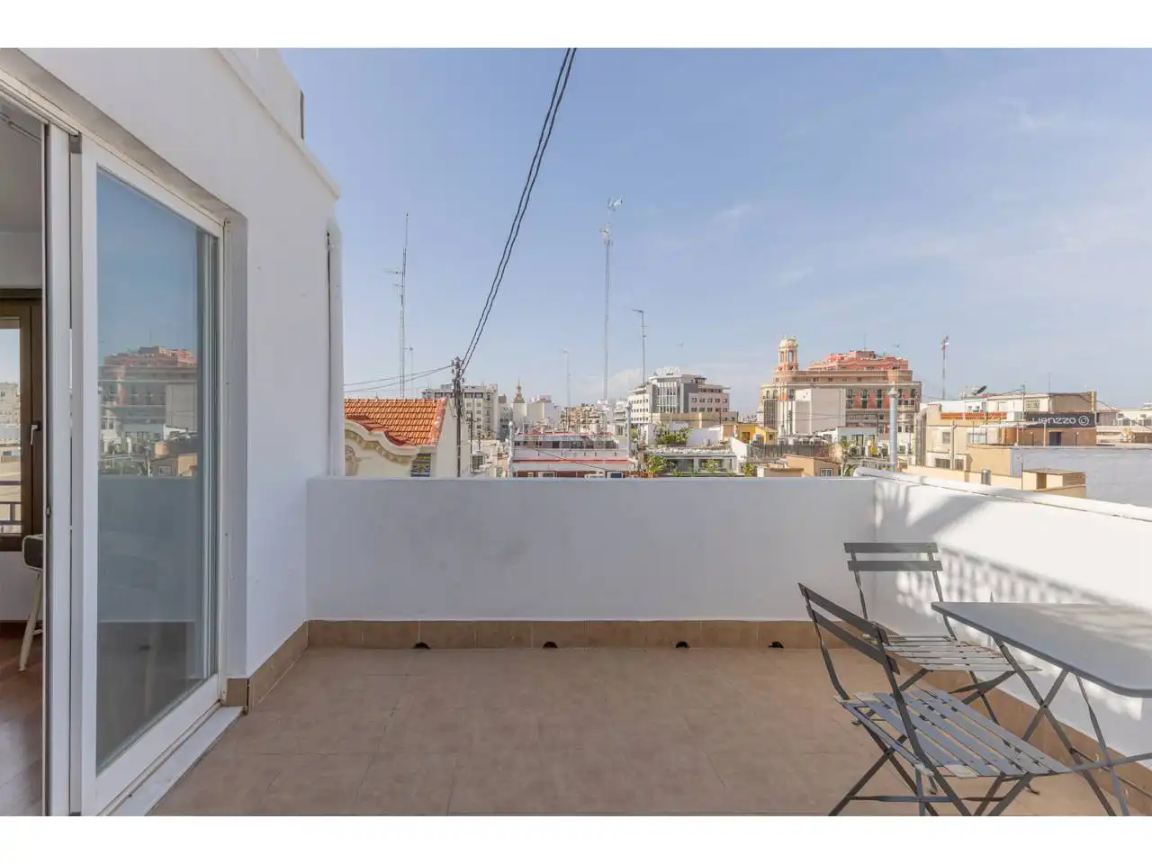 Terrasse von Dachboden zum Verkauf in Valencia mit Klimaanlage, Parkett und Terrasse