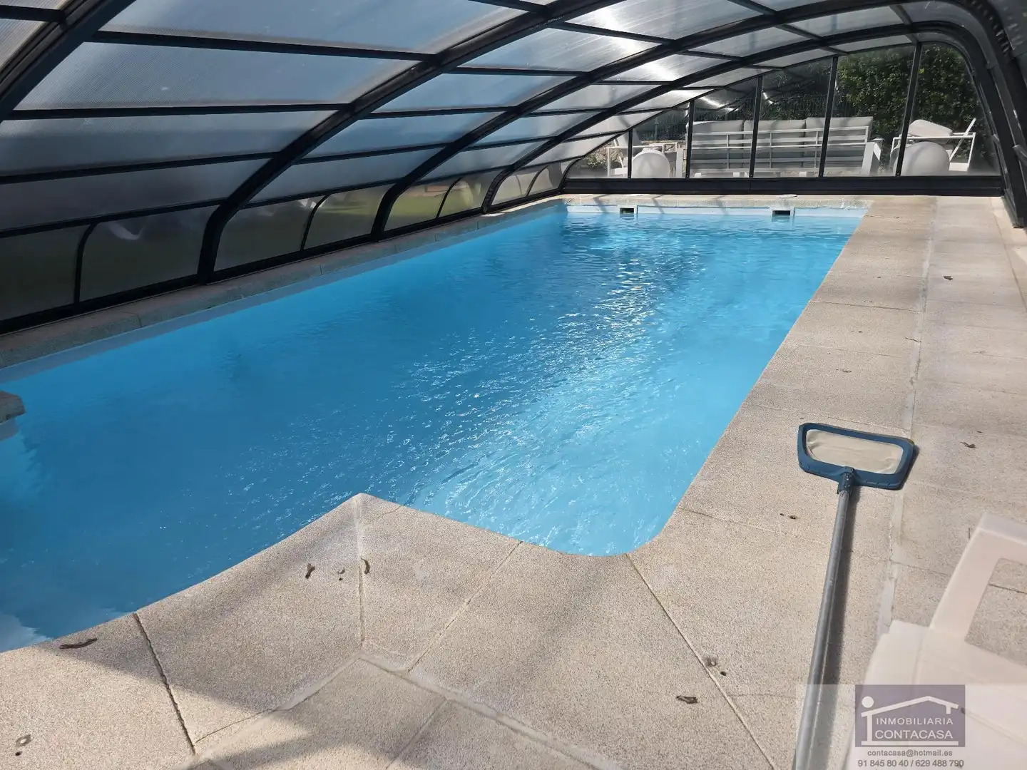 Piscina de Casa o chalet en venta en El Boalo - Cerceda – Mataelpino con Aire acondicionado, Calefacción y Terraza