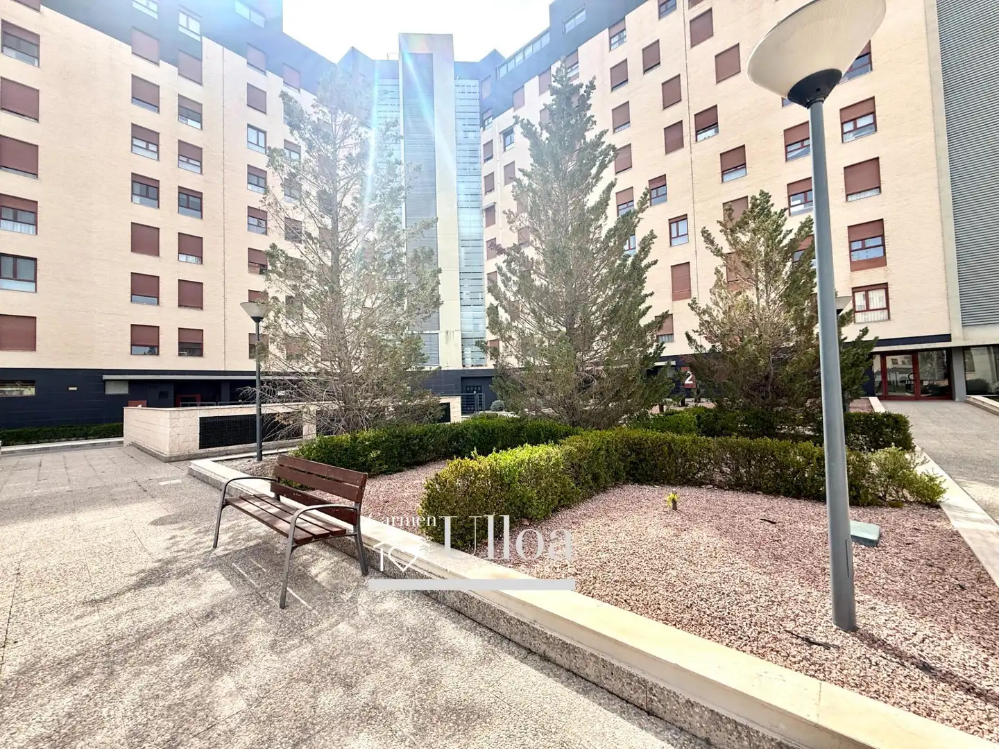 Terraza de Apartamento en venta en Alicante / Alacant con Aire acondicionado, Calefacción y Jardín privado