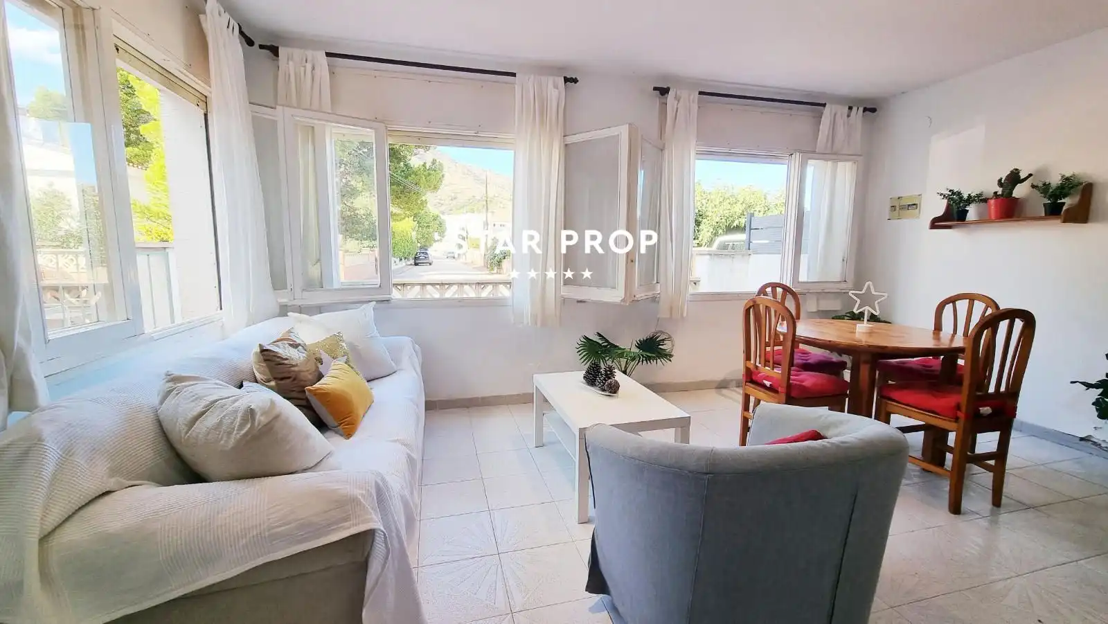 Exterior view of Flat for sale in Colera  with Terrace, Furnished and Oven