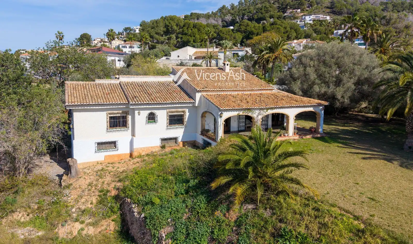 Exterior view of Houses for sale in Jávea / Xàbia  with Heating and Swimming Pool