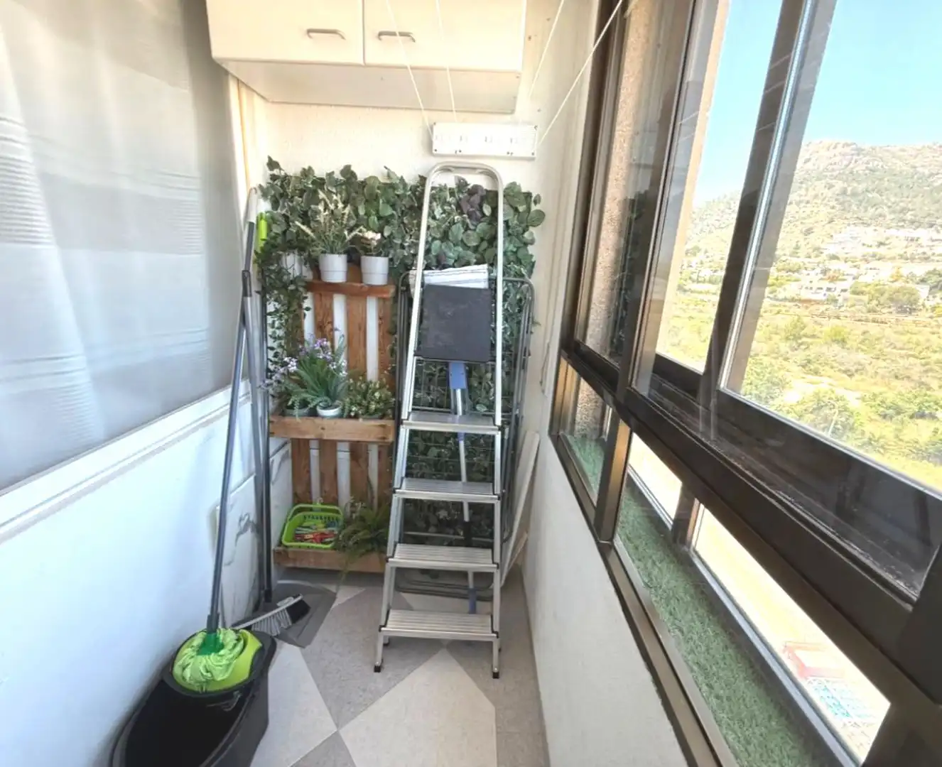 Terrassa de Apartament en venda en Calpe / Calp amb Calefacció i Moblat