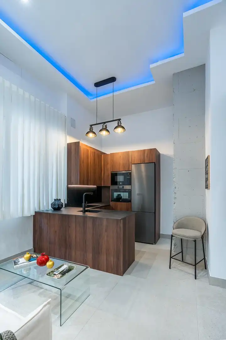 Kitchen of Ground floor for sale in Granada  with Air Conditioner, Private garden and Furnished