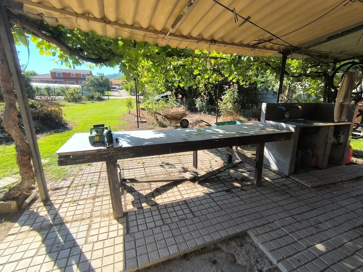 Garden of Houses for sale in Fresno de Río Tirón  with Heating, Private garden and Terrace