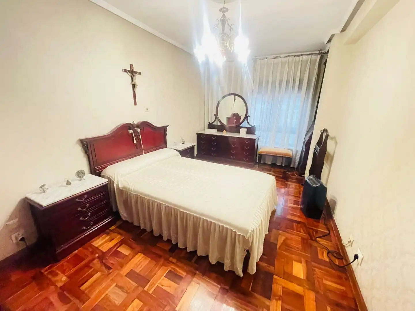 Bedroom of Flat for sale in Gijón   with Heating and Terrace