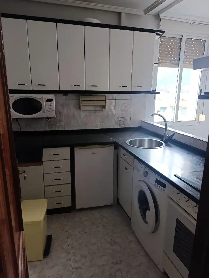 Kitchen of Flat for sale in Bilbao   with Furnished