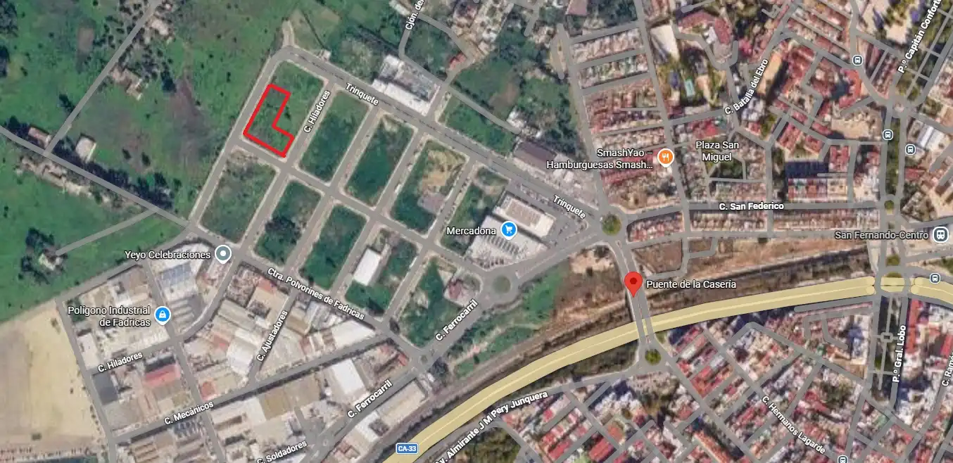Terreno industrial en venta en San Fernando
