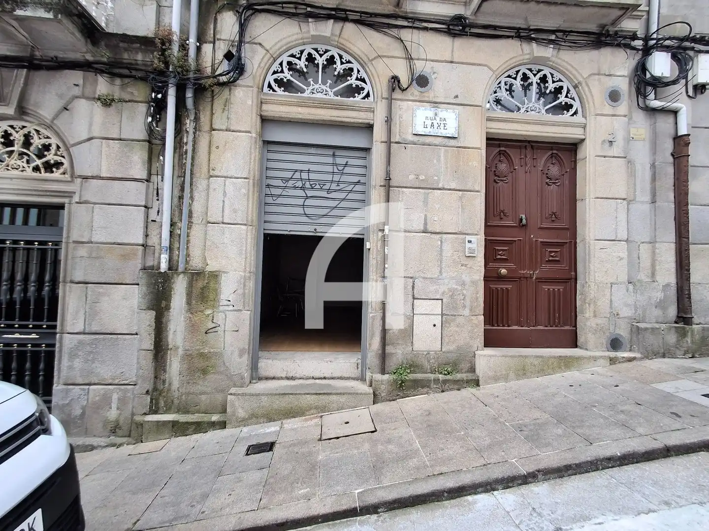 Vista exterior de Local de alquiler en Vigo 