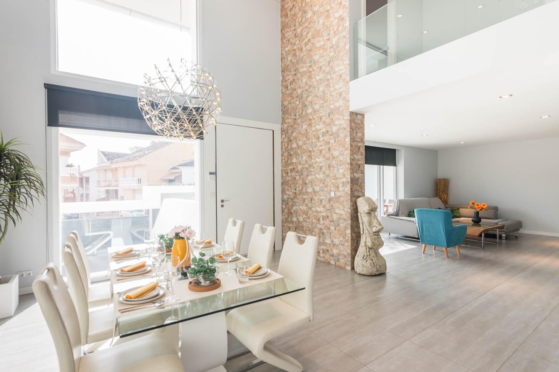 Dining room of Houses for sale in Molina de Segura  with Air Conditioner, Private garden and Terrace