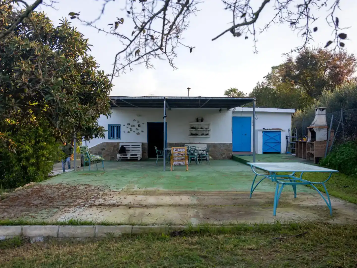 Vista exterior de Finca rústica en venda en Jerez de la Frontera amb Jardí privat