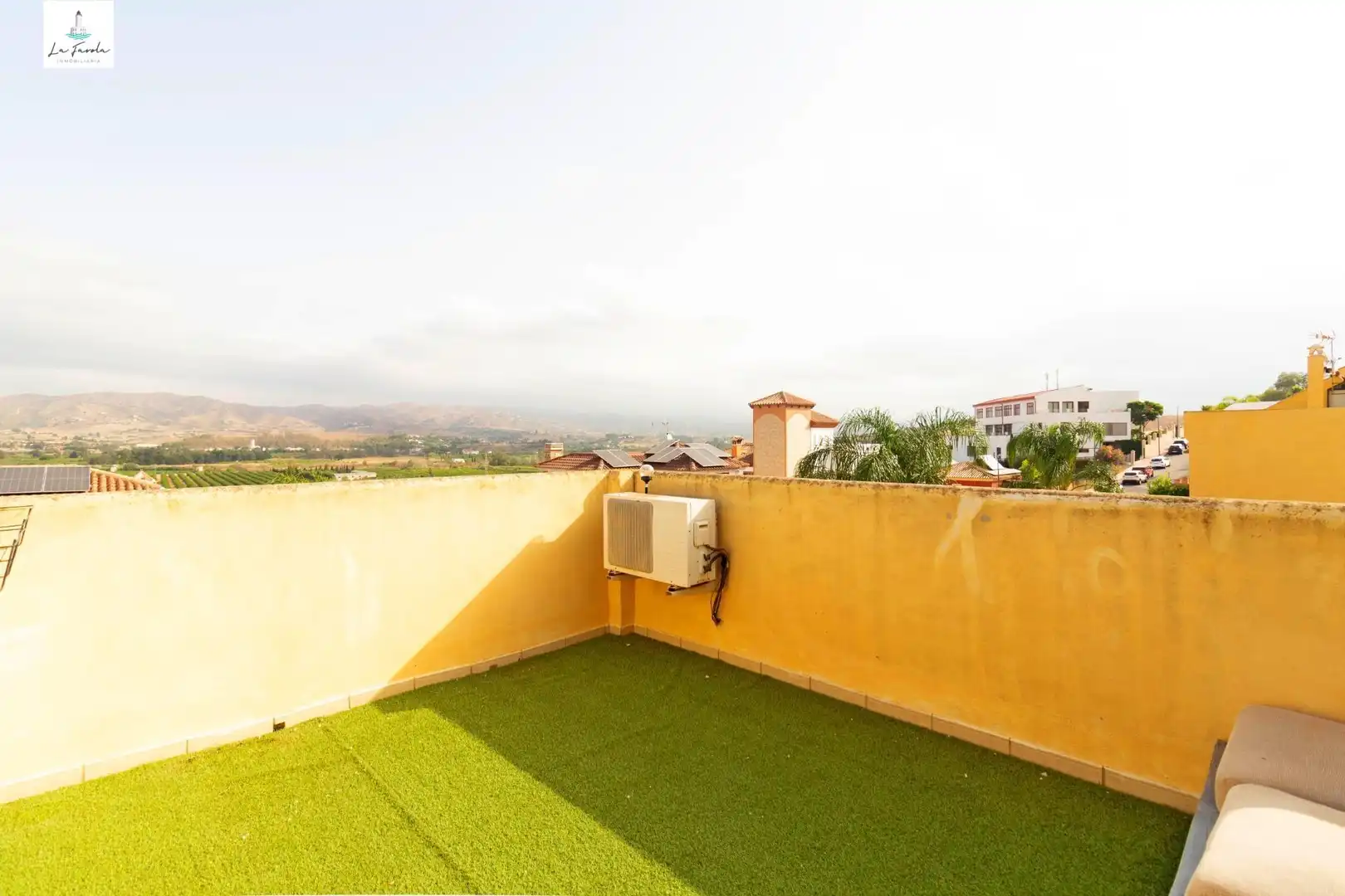 Terrassa de Pis per a compartir en Cártama amb Aire condicionat, Calefacció i Jardí privat