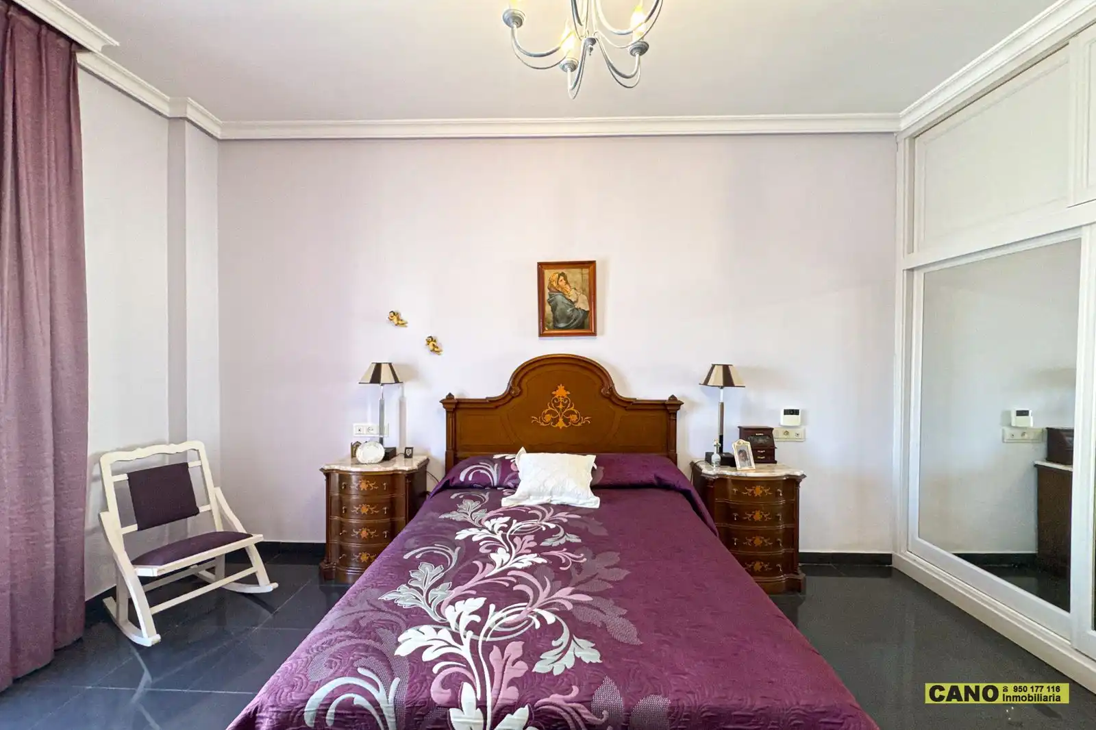 Bedroom of Houses for sale in Roquetas de Mar  with Air Conditioner, Heating and Terrace