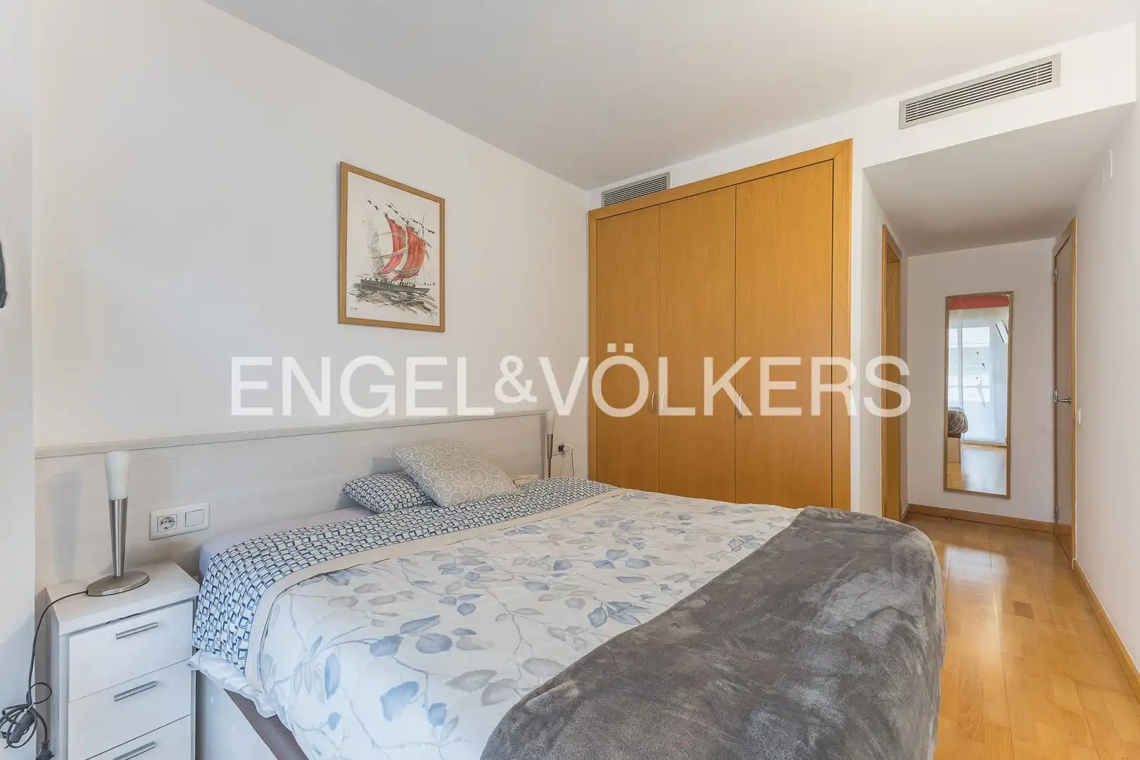 Bedroom of Flat for sale in Sabadell  with Air Conditioner, Heating and Parquet flooring