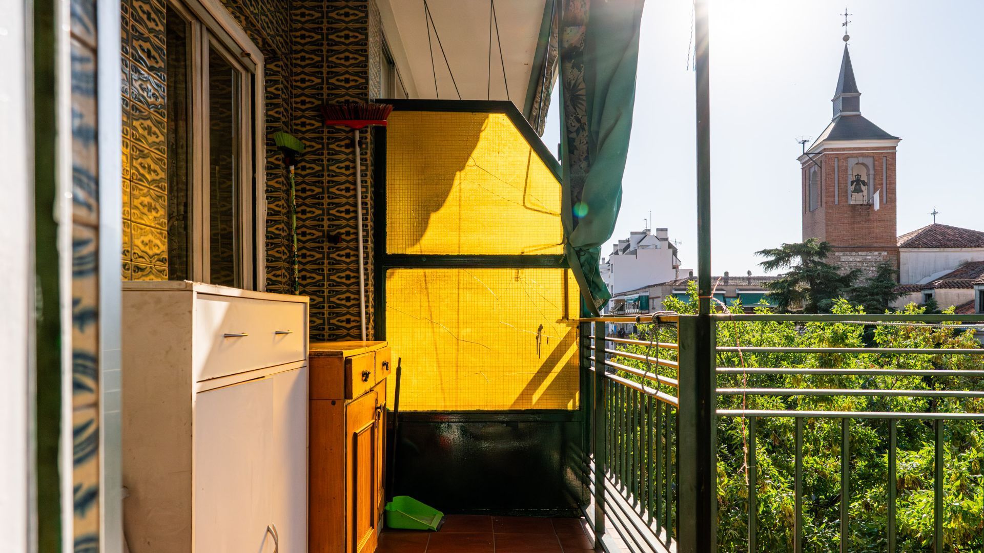 Balcony of Flat for sale in  Madrid Capital  with Heating and Terrace