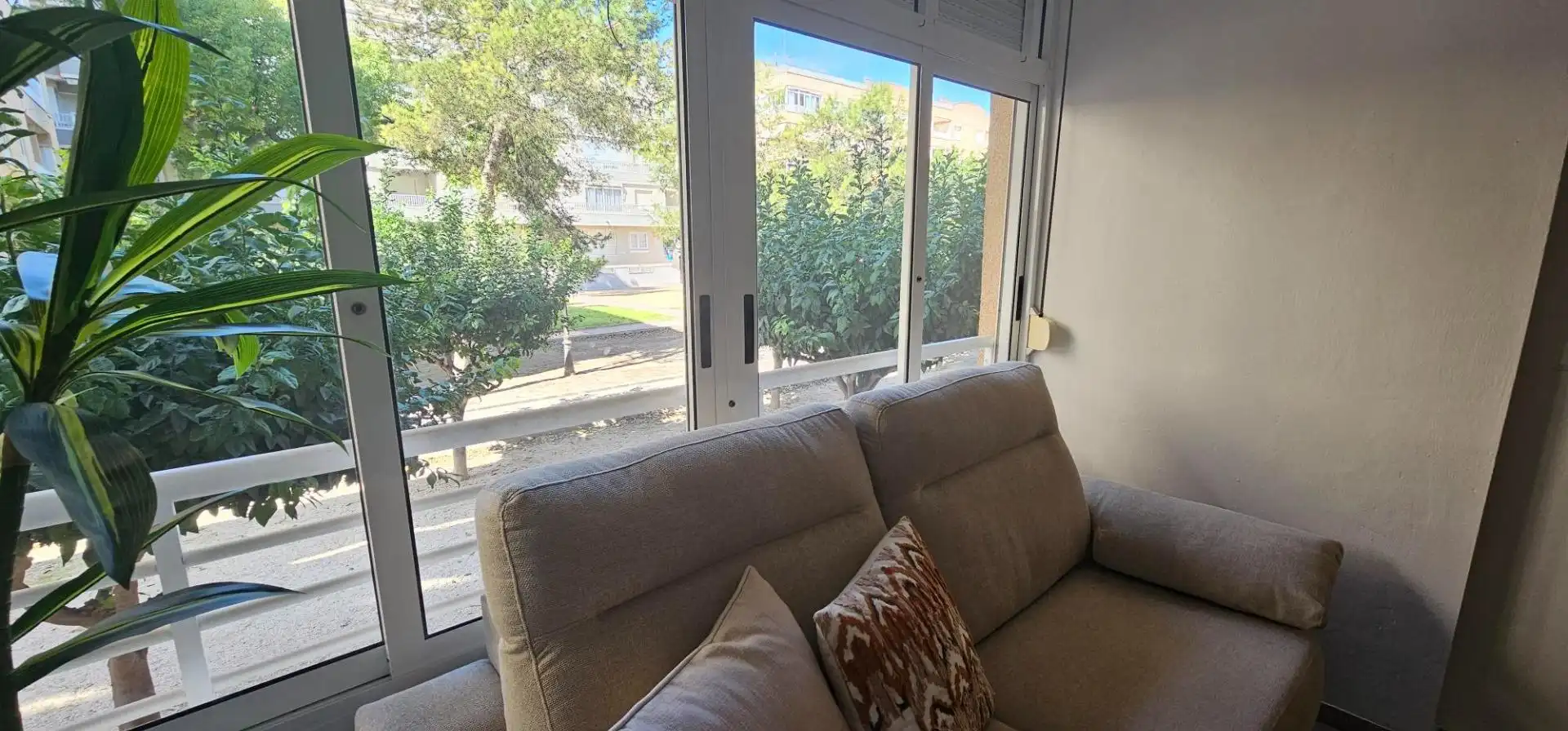 Sala de estar de Apartamento en venta en Las Viñas