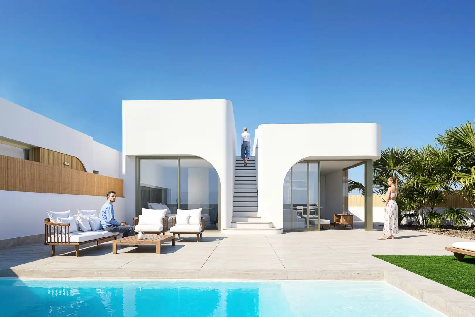 Casa con piscina in vendita a Las Lomas de Rame - Bahía Bella, imagen 7