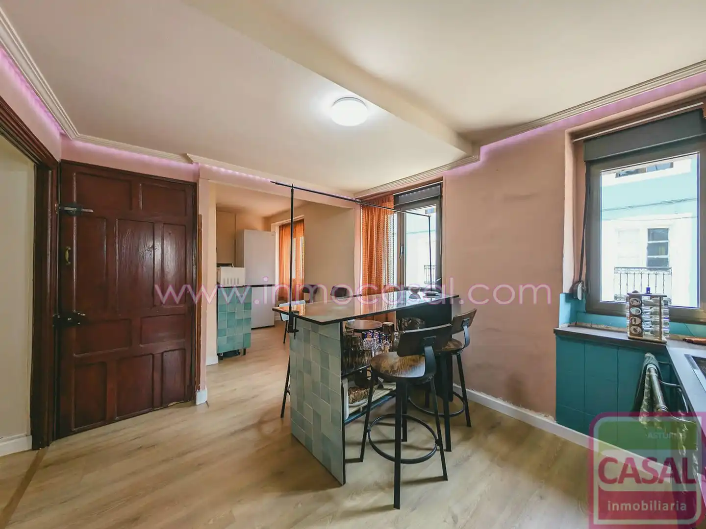 Cocina de Piso en venta en Mieres (Asturias) con Amueblado