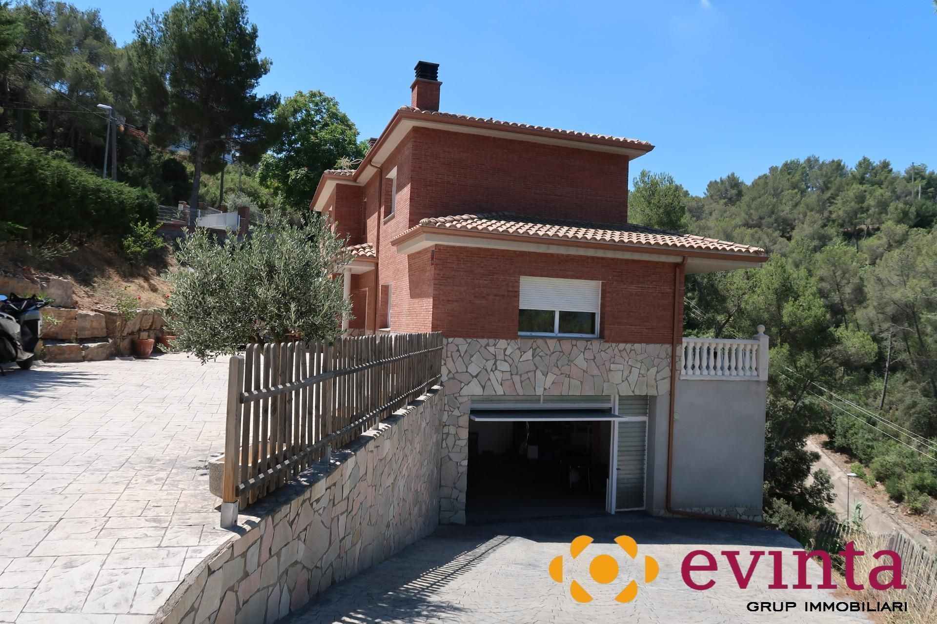 Exterior view of House or chalet for sale in Cervelló  with Air Conditioner, Heating and Private garden