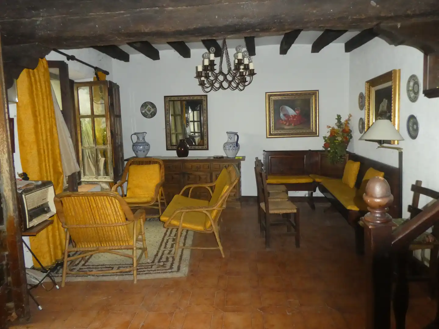 Dining room of Detached homes for sale in Santa María del Campo  with Private garden, Terrace and Furnished