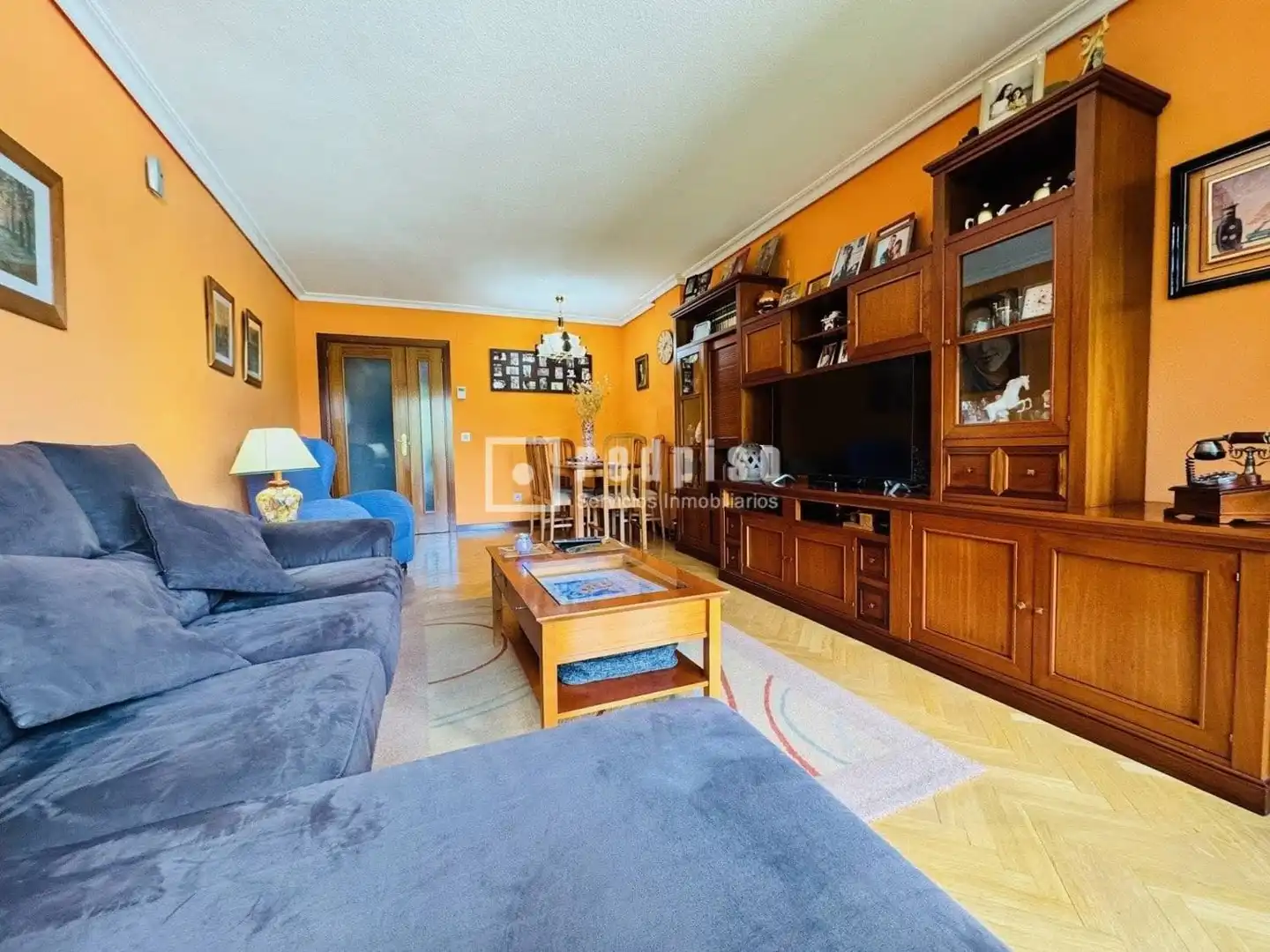 Sala de estar de Piso en venta en Fuenlabrada con Aire acondicionado, Calefacción y Parquet