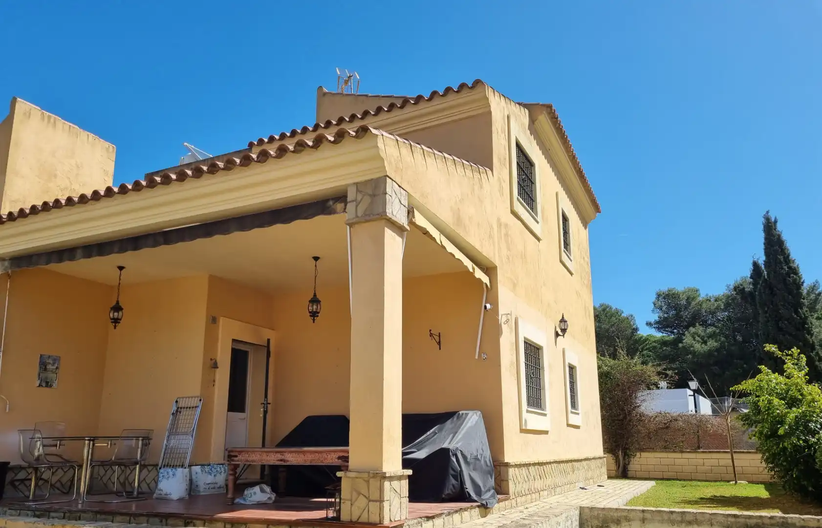 Exterior view of Houses for rent in El Puerto de Santa María  with Air Conditioner, Heating and Private garden