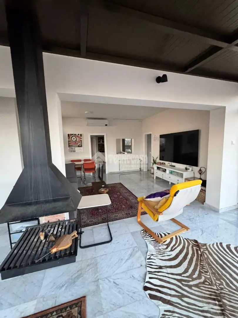 Sala de estar de Piso en venta en L'Hospitalet de Llobregat con Terraza