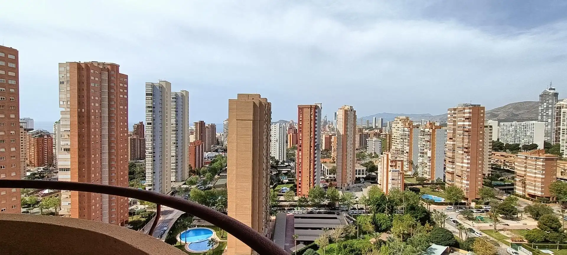 Exterior view of Apartments for sale in Benidorm  with Air Conditioner, Private garden and Terrace