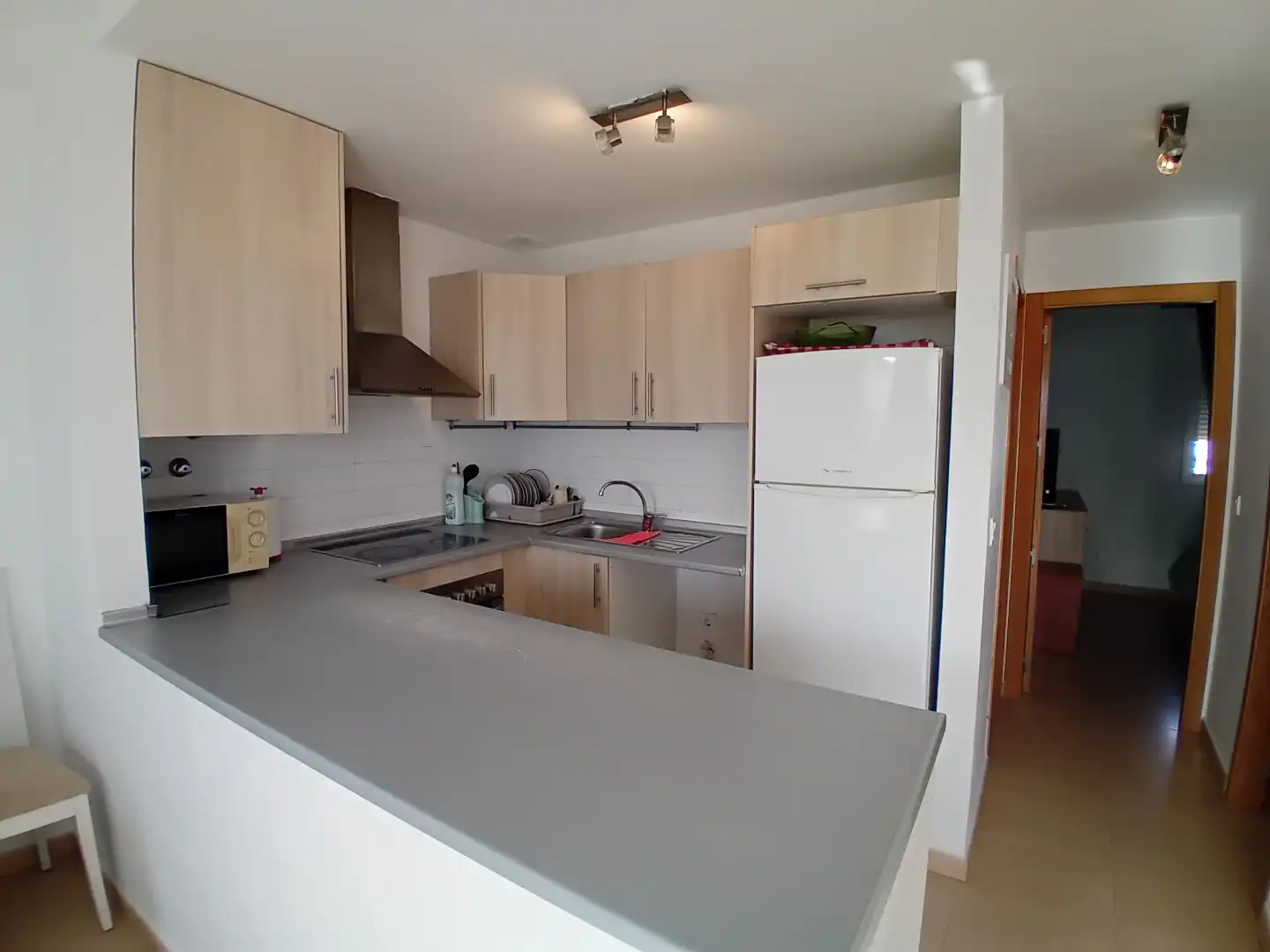 Cocina de Piso en venta en Alhama de Murcia con Aire acondicionado, Terraza y Balcón