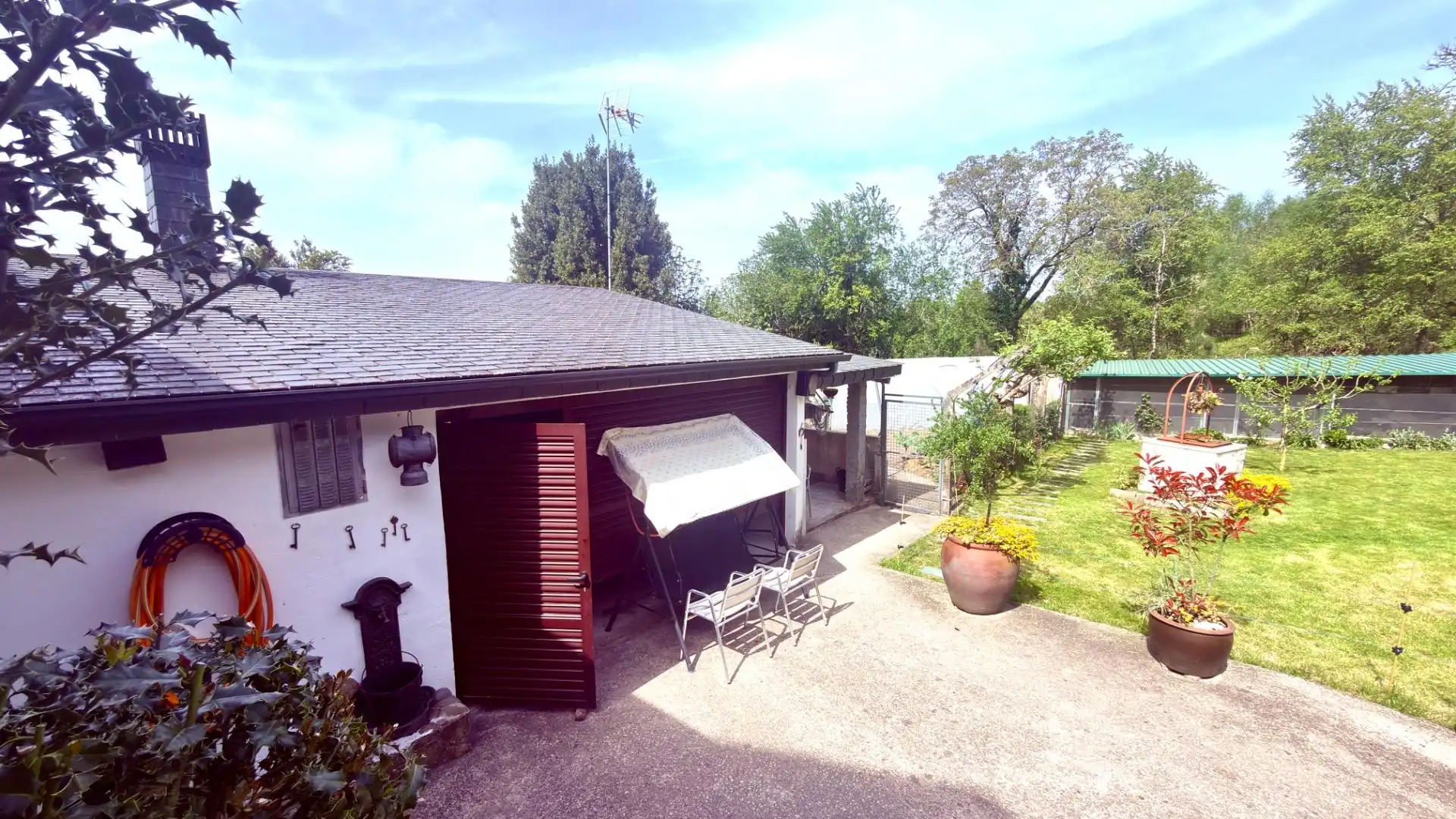 Garden of Houses for sale in Esgos  with Private garden, Parquet flooring and Furnished