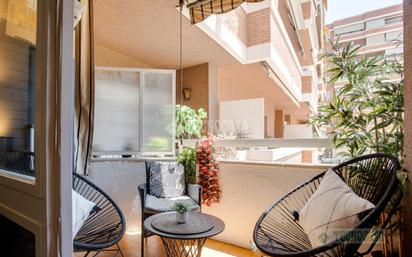 Terrace of Flat for sale in  Barcelona Capital  with Parquet flooring and Balcony