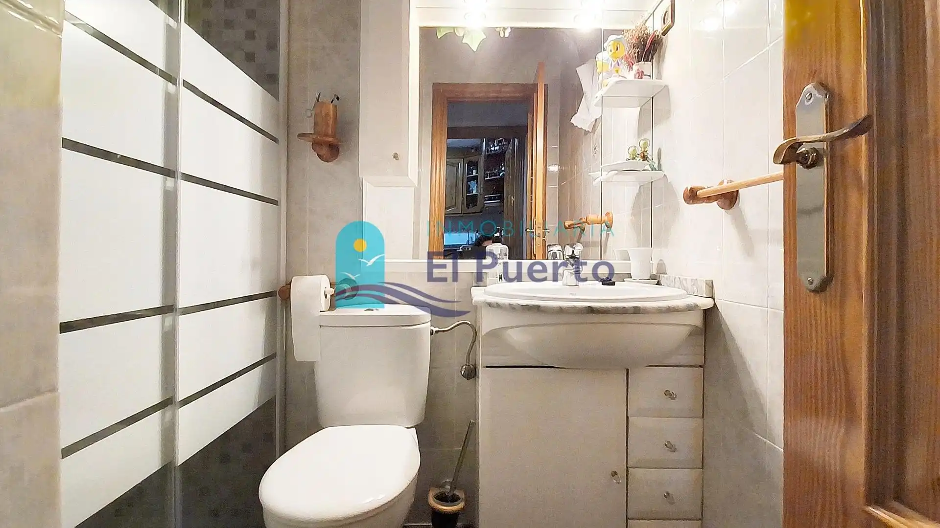 Baño de Dúplex en venta en Mazarrón con Aire acondicionado, Jardín privado y Terraza