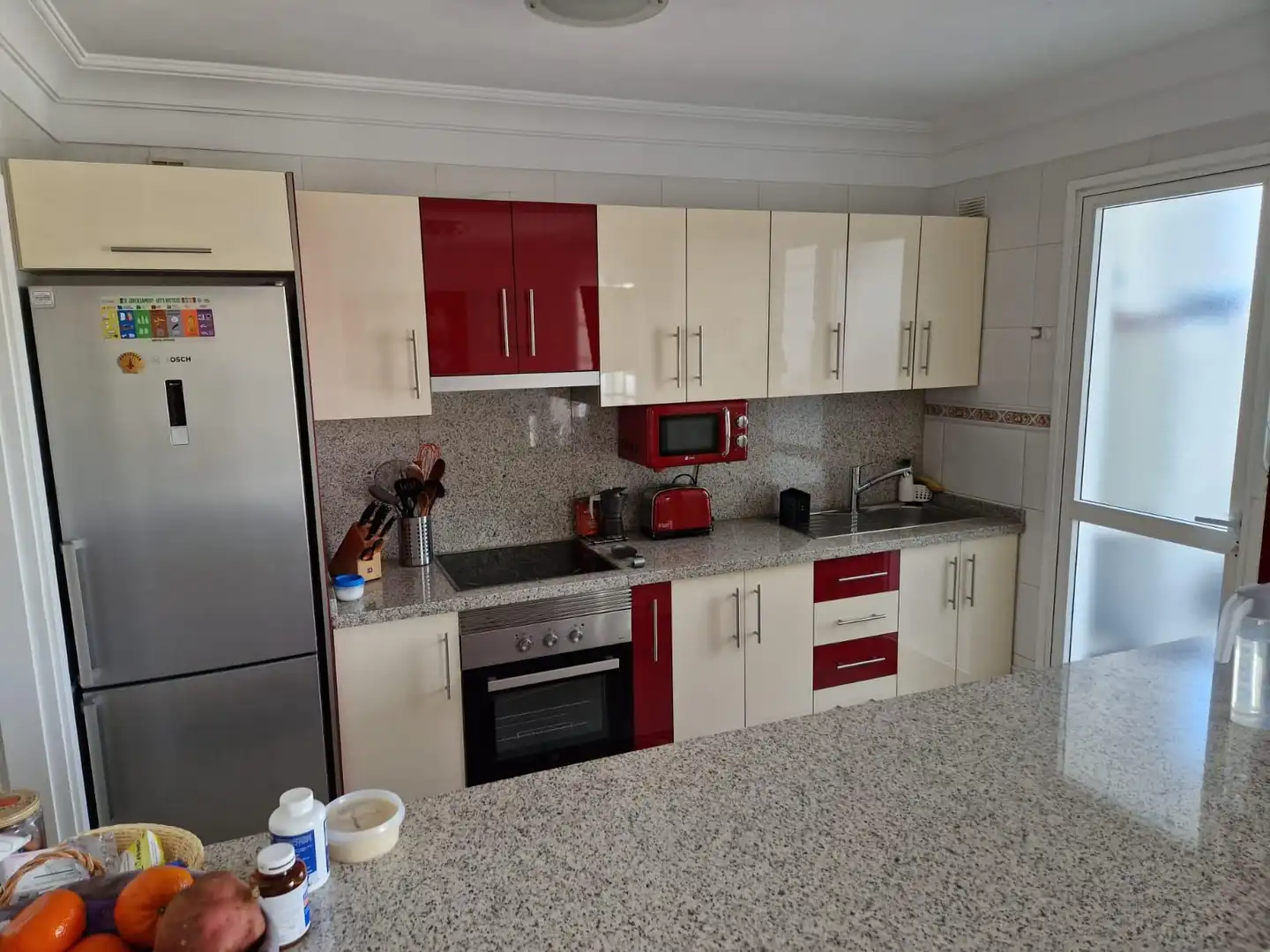 Cocina de Apartamento en venta en La Orotava con Amueblado, Horno y Balcón