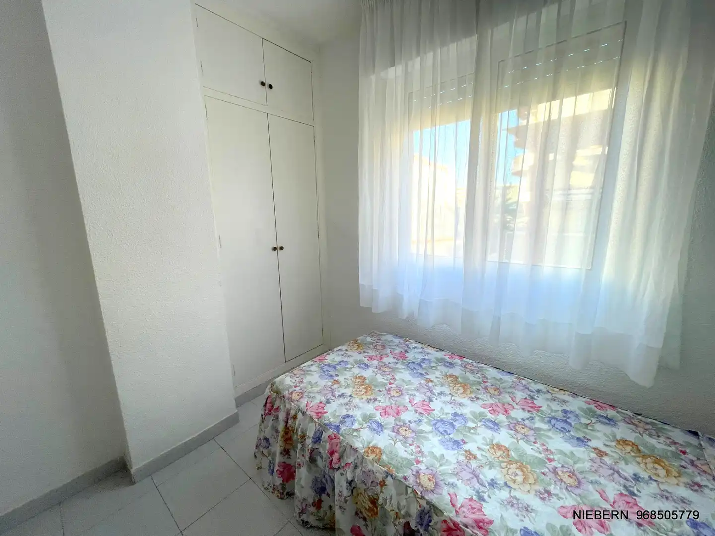 Schlafzimmer von Wohnung zum Verkauf in La Manga del Mar Menor mit Klimaanlage, Parkett und Terrasse