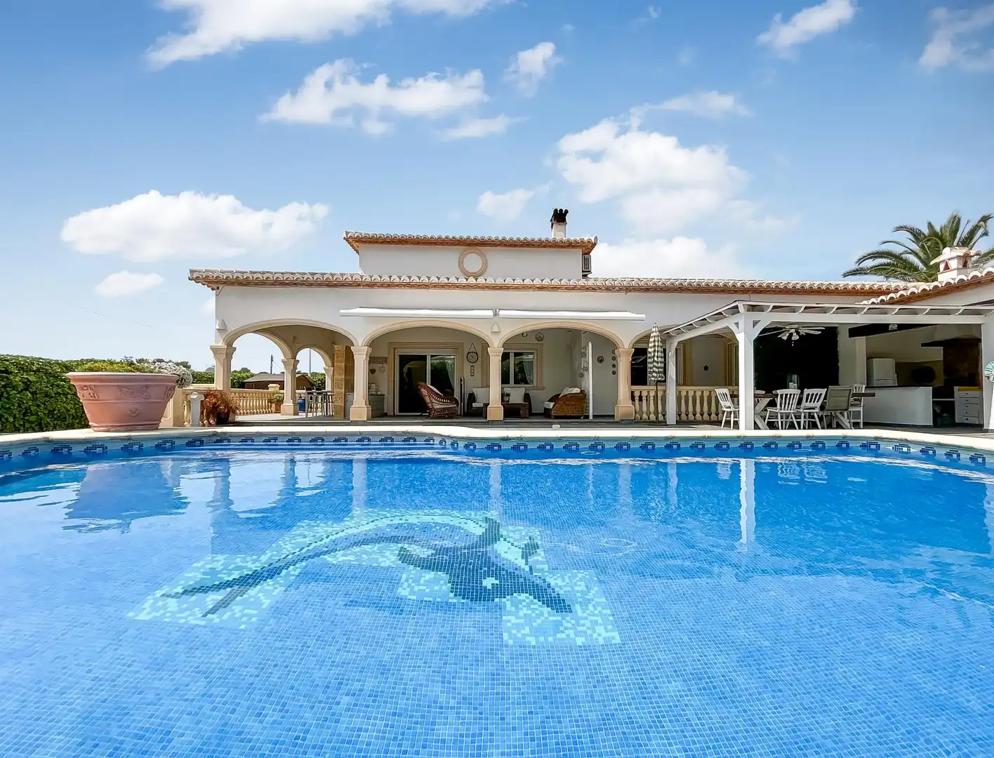 Swimming pool of Houses for sale in Jávea / Xàbia