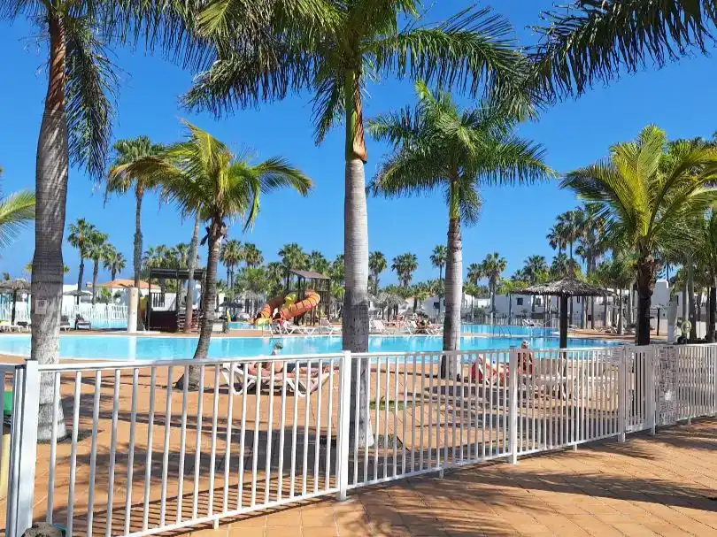 Swimming pool of Flat for rent in La Oliva  with Swimming Pool and Furnished