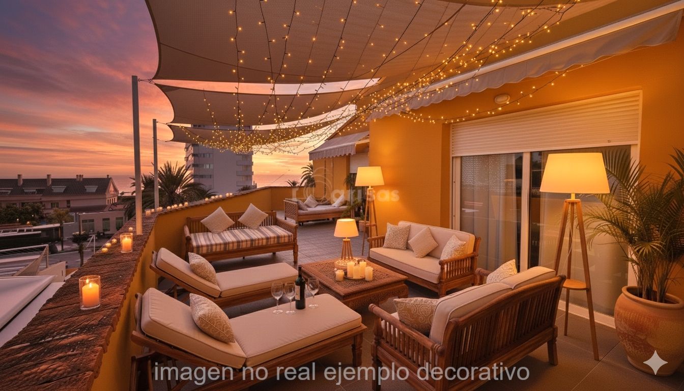 Terrace of Apartment for sale in Benalmádena  with Air Conditioner, Heating and Terrace